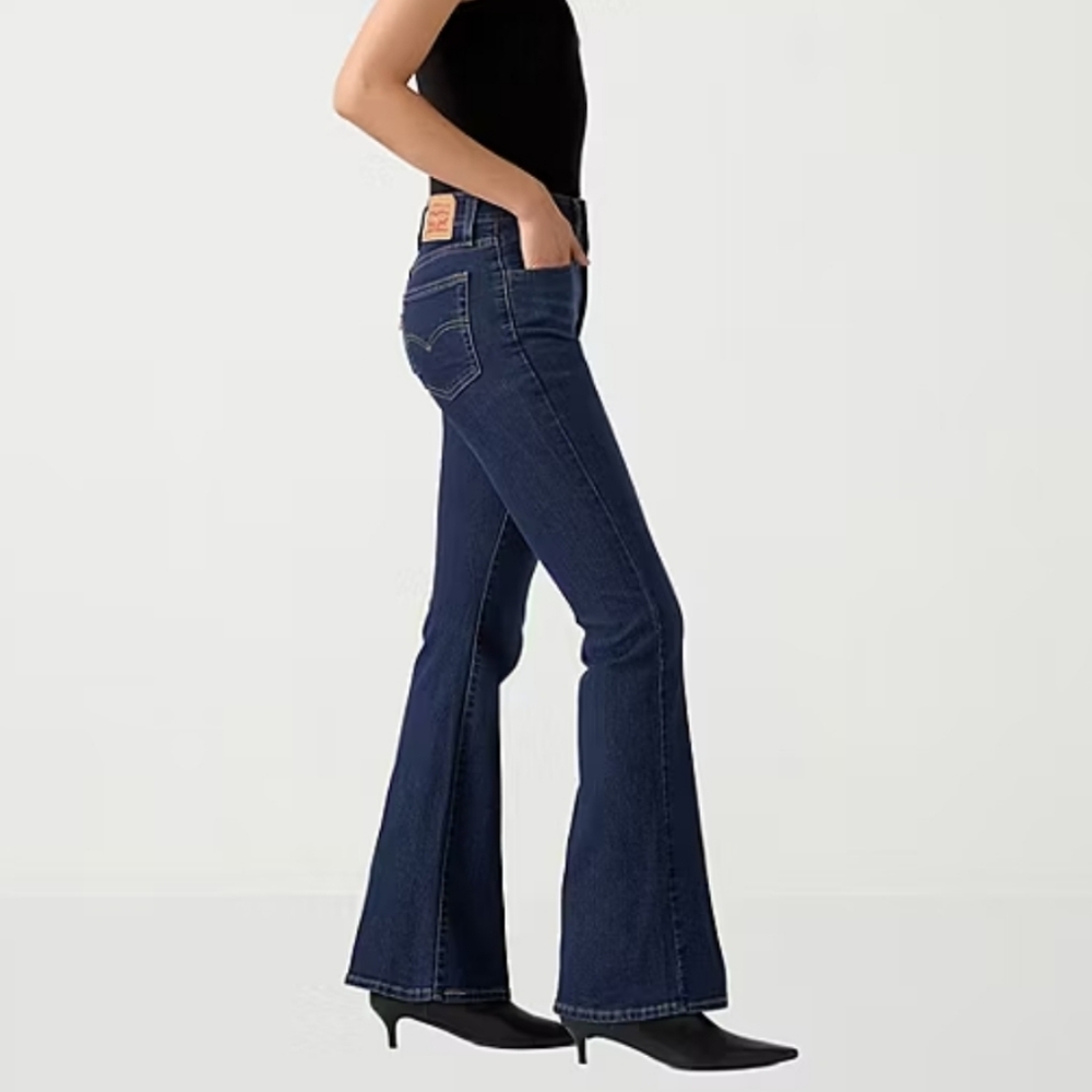 Levi's 726 Jeans Women's flare Leg high rise size 28x32. New. - Picture 14 of 14